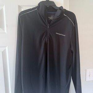 Vineyard Vines Men's Black Q-Zip